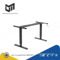 Hand cranked control desk adjustable height desk hardware